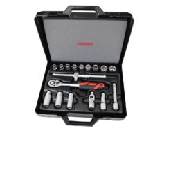 7190BI6P17 Trusa de capete chei tubulare si accesorii 1/2" 17 piese cod 616283