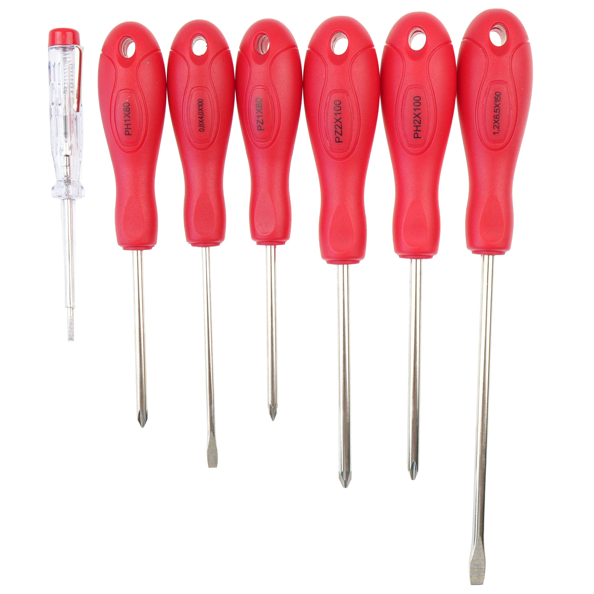 7628 Set surub.combinate si tester 7 piese cod 622110 - imagine 3