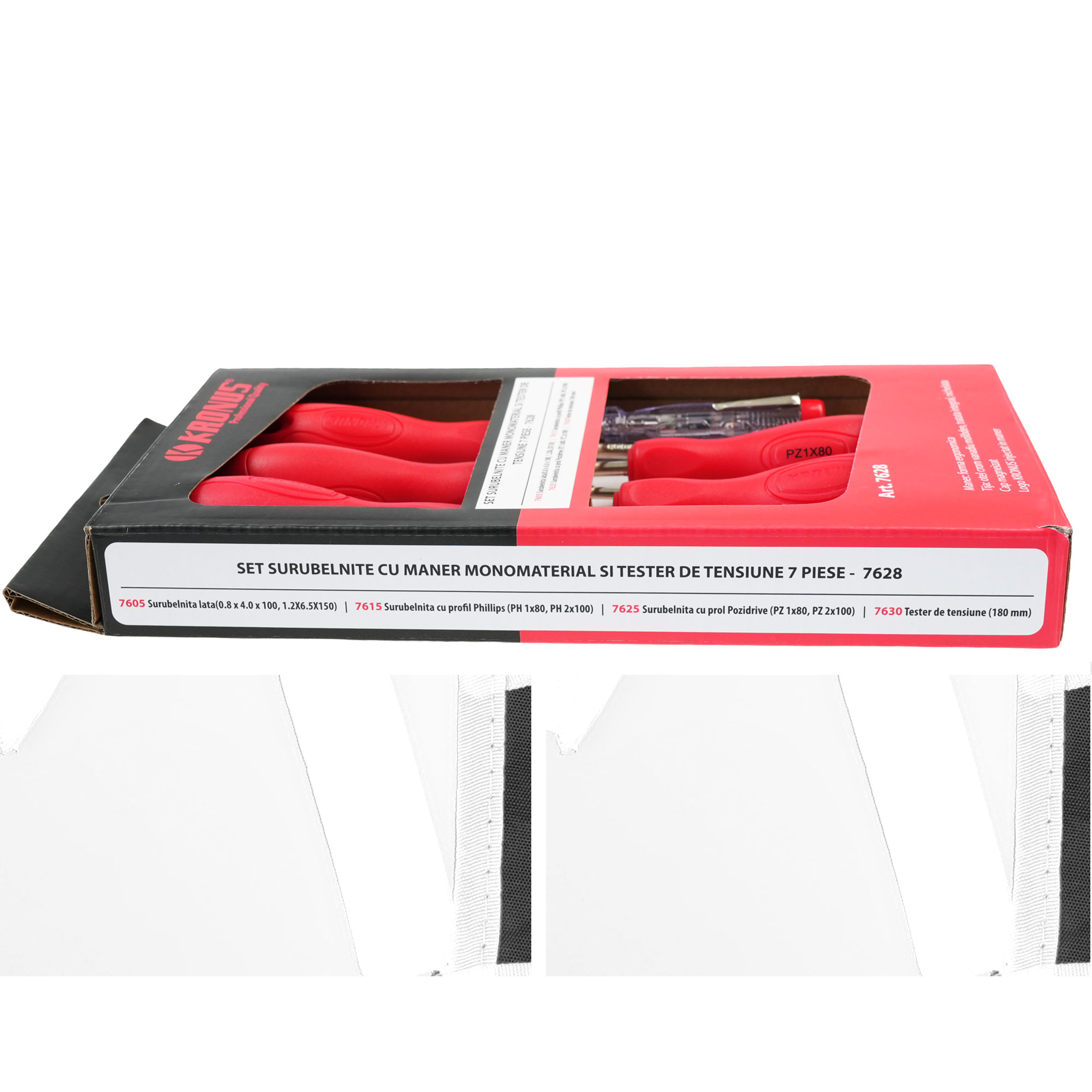 7628 Set surub.combinate si tester 7 piese cod 622110 - imagine 7