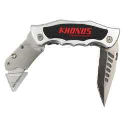 7556E Briceag cutit + cutter cu lama trapezoidala pliabil cod 7556E