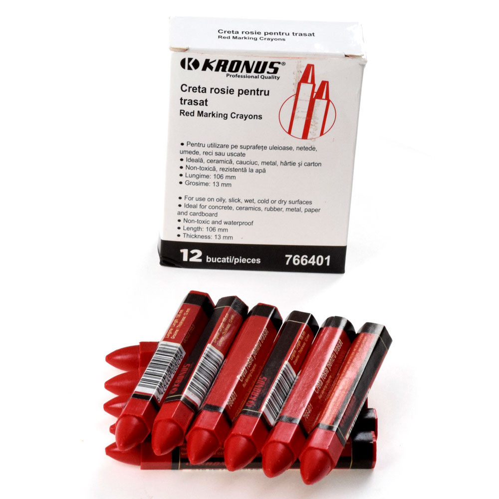 Creta rosie pentru trasat cod 766401 - imagine 3
