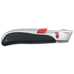 7556SS.1 Cutter cu dubla securitate autoretractabil in husa PVC cod 900354