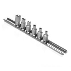 7189HEP6 Set capete chei tubulare cu profil TORX interior E4-E10 / 6 piese cu sina ¼" cod 900473