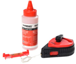 Art.  764495L trasator 30 m cu cretă roşie 113 g si mininivela 75 mm cod 900814