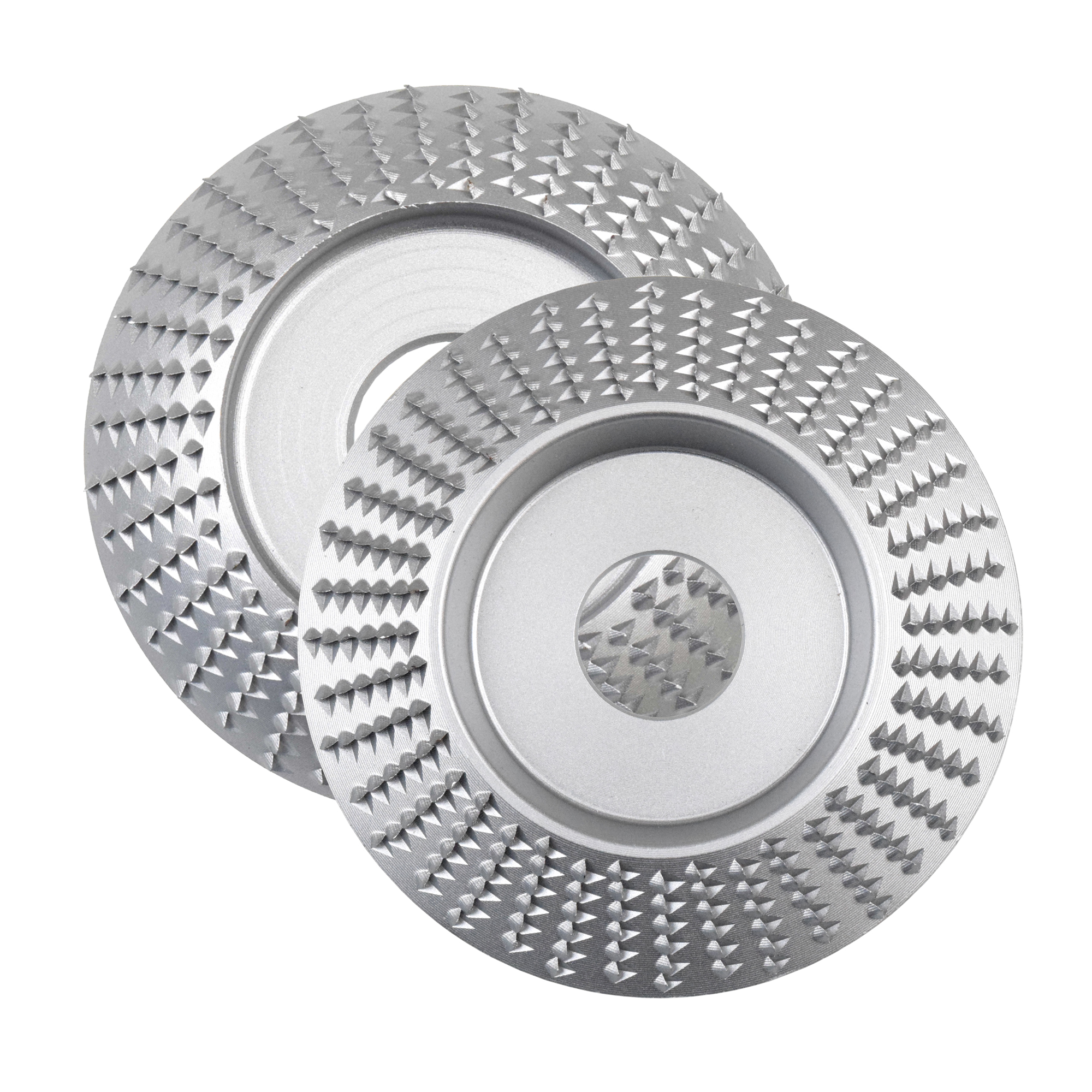 71216K Set 2 discuri raspel lemn pentru polizor unghiular 85 mm si 100 mm cod 902433