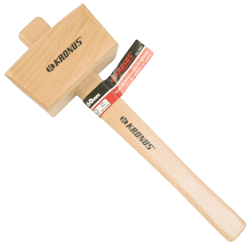 7053 Ciocan de lemn pentru dulgherie 60 mm cod 902757