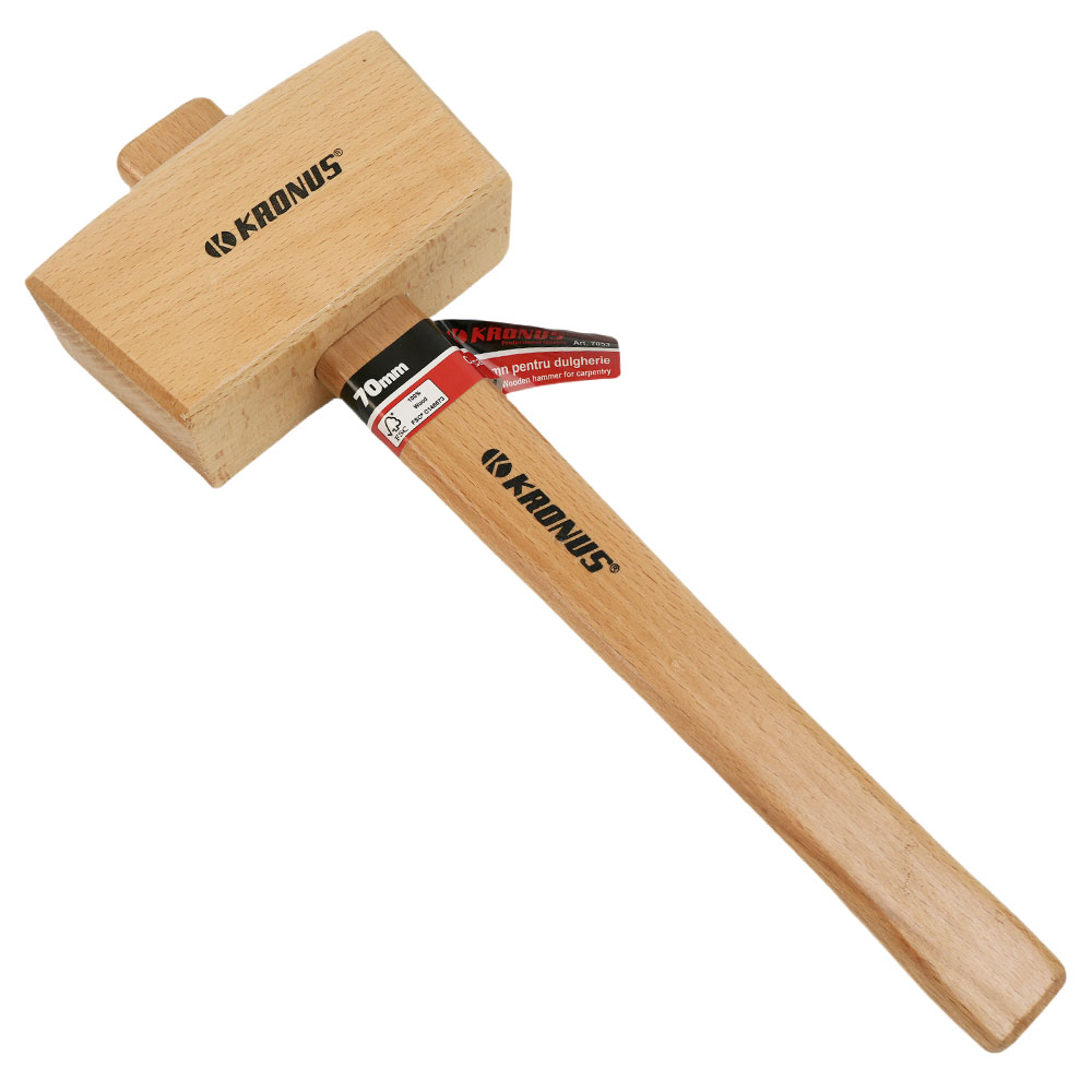 7053 Ciocan de lemn pentru dulgherie 70 mm cod 902758