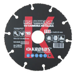 71210LPTCT Discuri universale cu carbura metalica pentru lemn/cauciuc/plastic 115x1.2x22.23 mm cod 902779