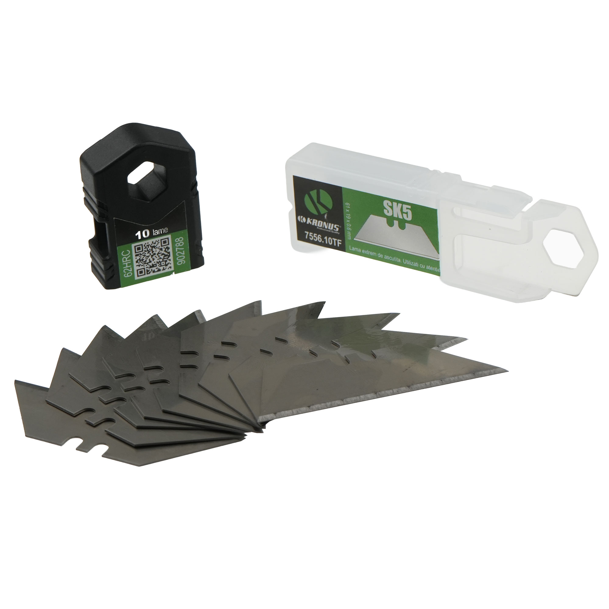 7556.10TF Set 10 lame trapezoidale SK 902788 - imagine 5