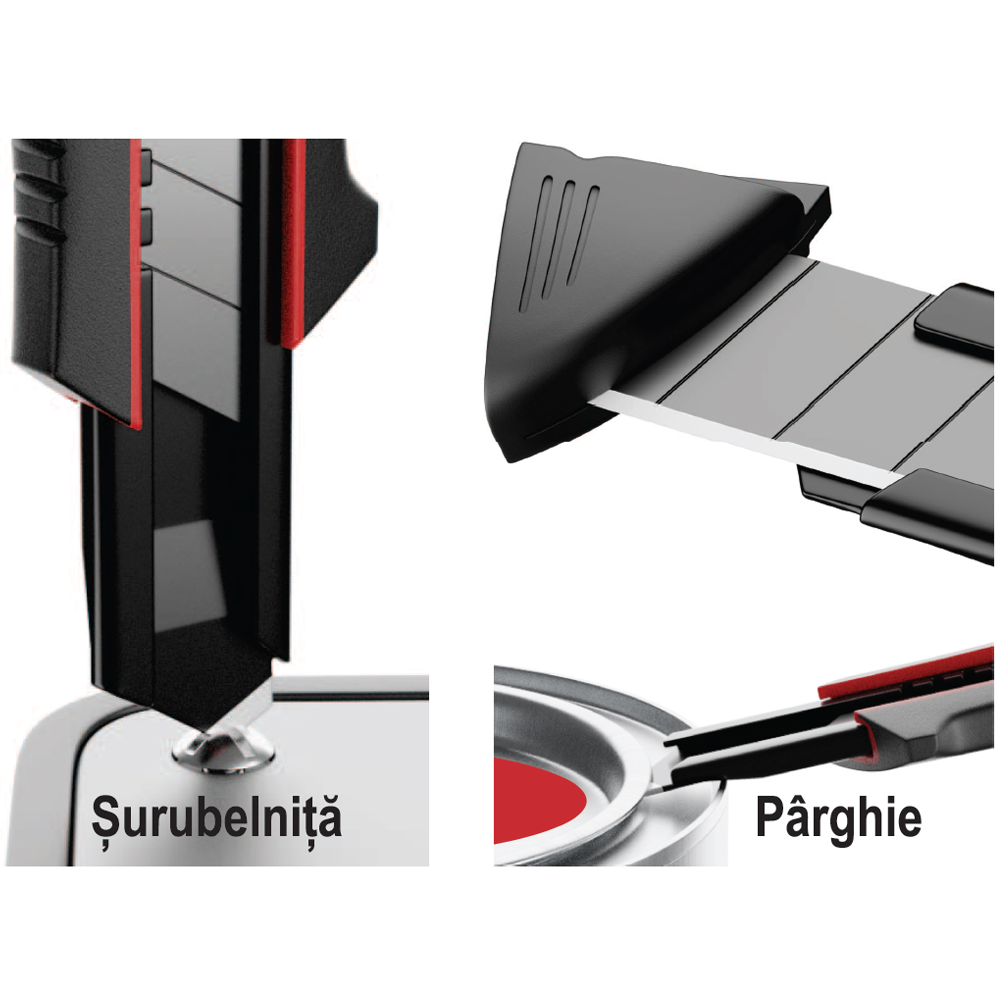7556W18 Cutter snap-off 18 mm autoblocant cu capat de surubelnita cod 902879 - imagine 3