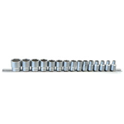 7238H6P16 Set tubulare 6 laturi (6-22 mm, 15 piese) pentru reparare și asamblare mecanică complexă 903416