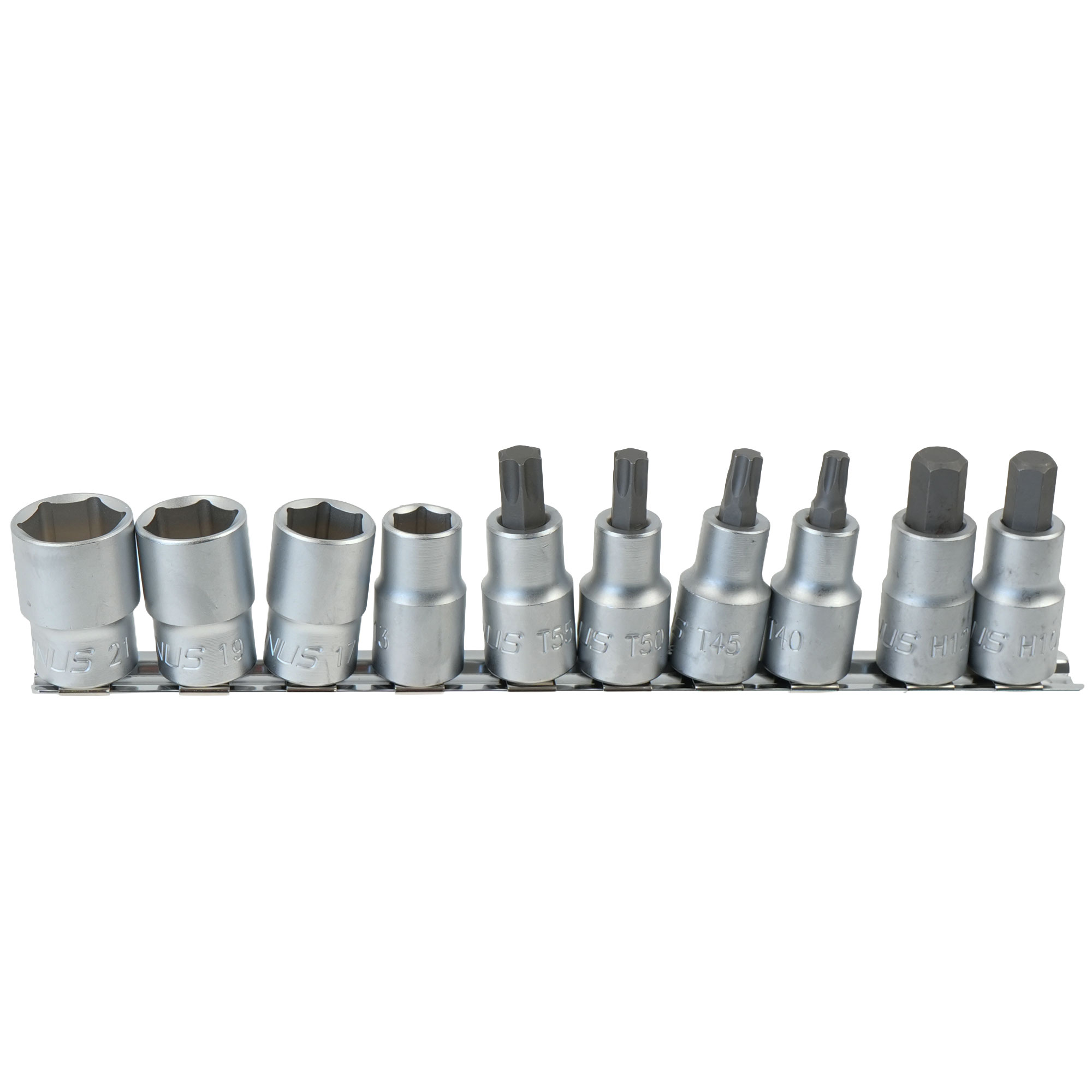 7190HTP10 Set tubulare 1/2" Cr-Mo pentru frâne și roți - 13-21 mm, Hex & Torx 903420