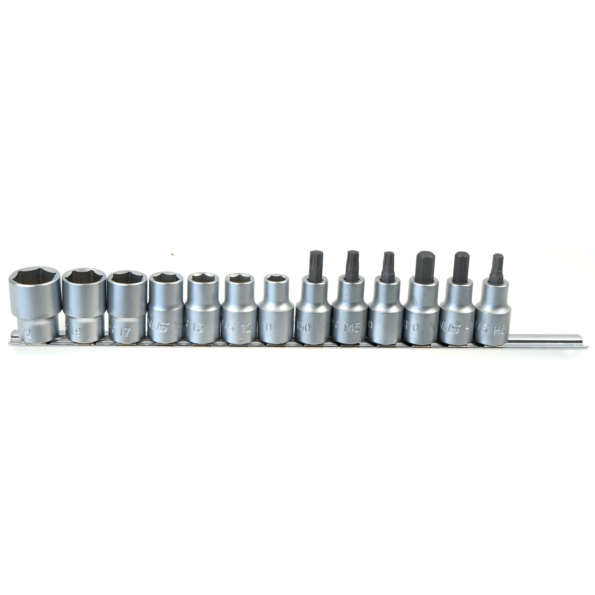 7190HTP13 Set tubulare 1/2" Cr-Mo pentru mentenanță auto și atelier - Hex & Torx 903421