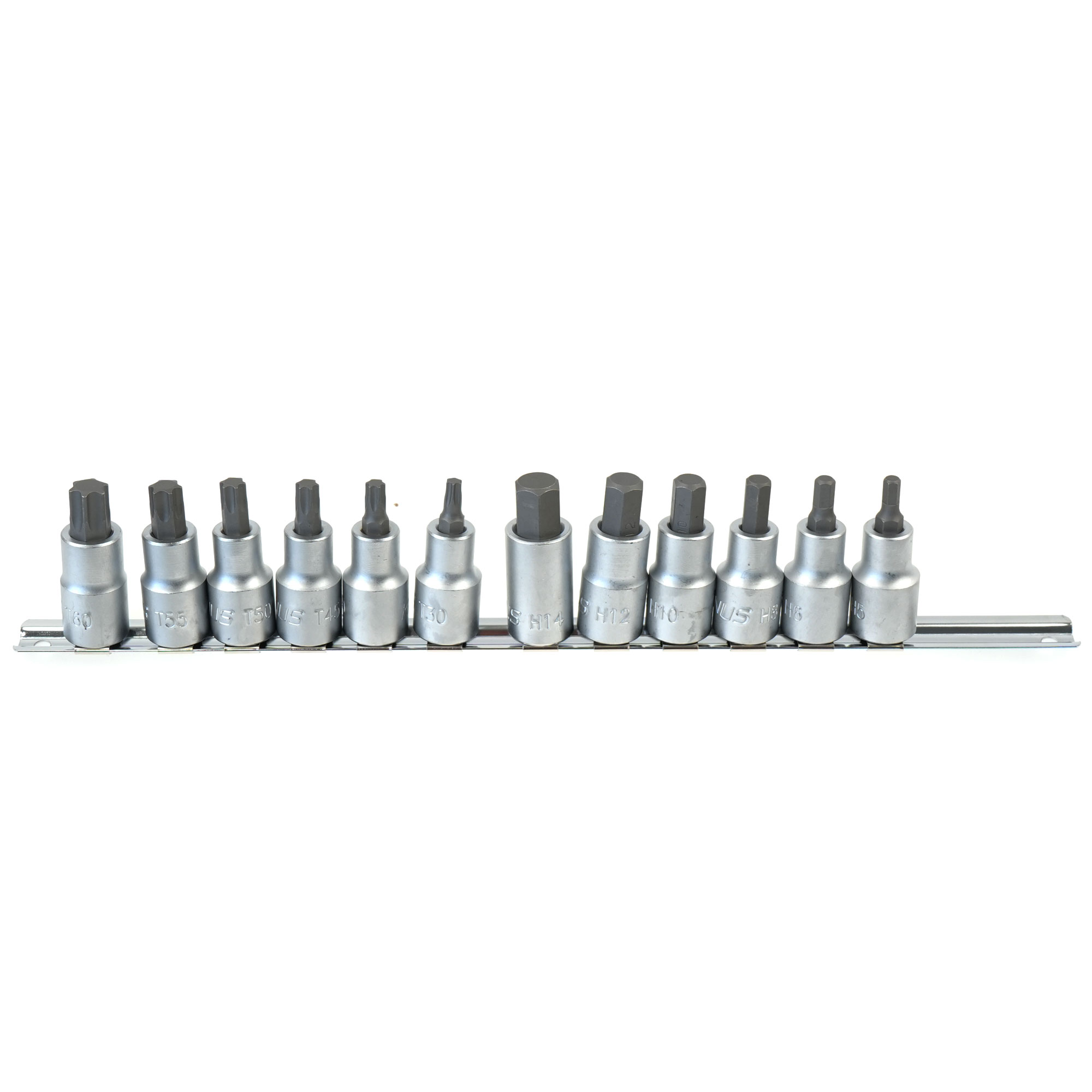 7190HTP12A Set biți tubulari 1/2" Cr-Mo pentru aplicații industriale și cuplu mare - Hex & Torx 903423