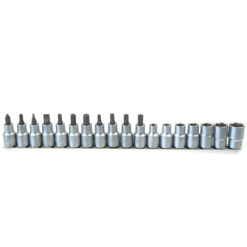 7190PS18 Set capete tubulare 1/2" Cr-V pentru motor și transmisie – 18 piese 903431