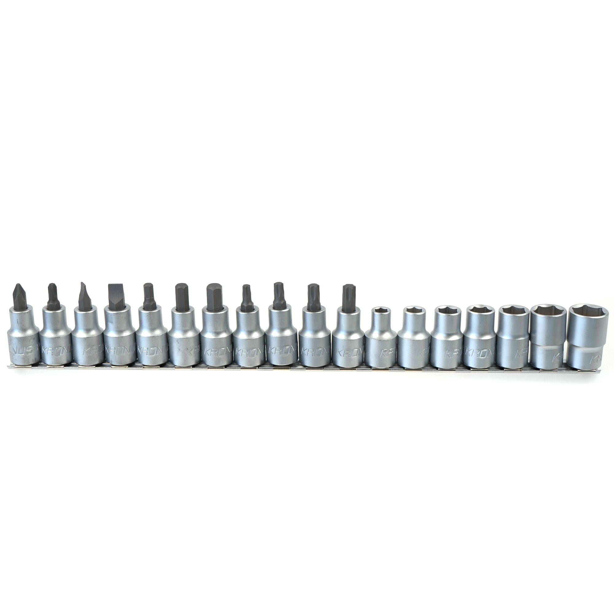 7190PS18 Set capete tubulare 1/2" Cr-V pentru motor și transmisie – 18 piese 903431