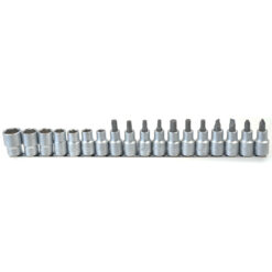 7190PS18A Set capete tubulare 1/2" Cr-V pentru atelier și reparații generale – 18 piese 903437